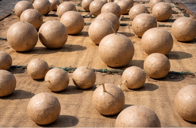 自然の力で仕上げる